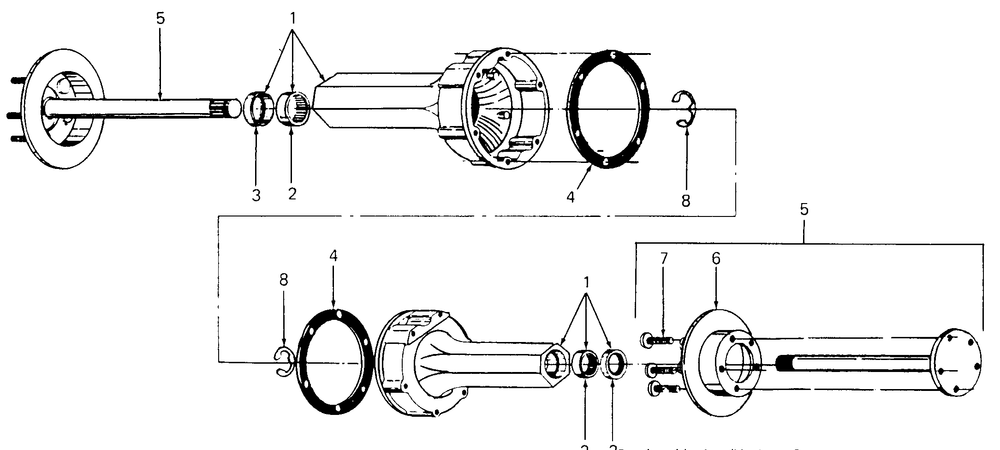 Rear Axle Carrier Diagram and Parts List for 1872 2072-756300-799999-147730100-148720100-148730100-149720100-149730100 Cub Cadet Lawn Tractor